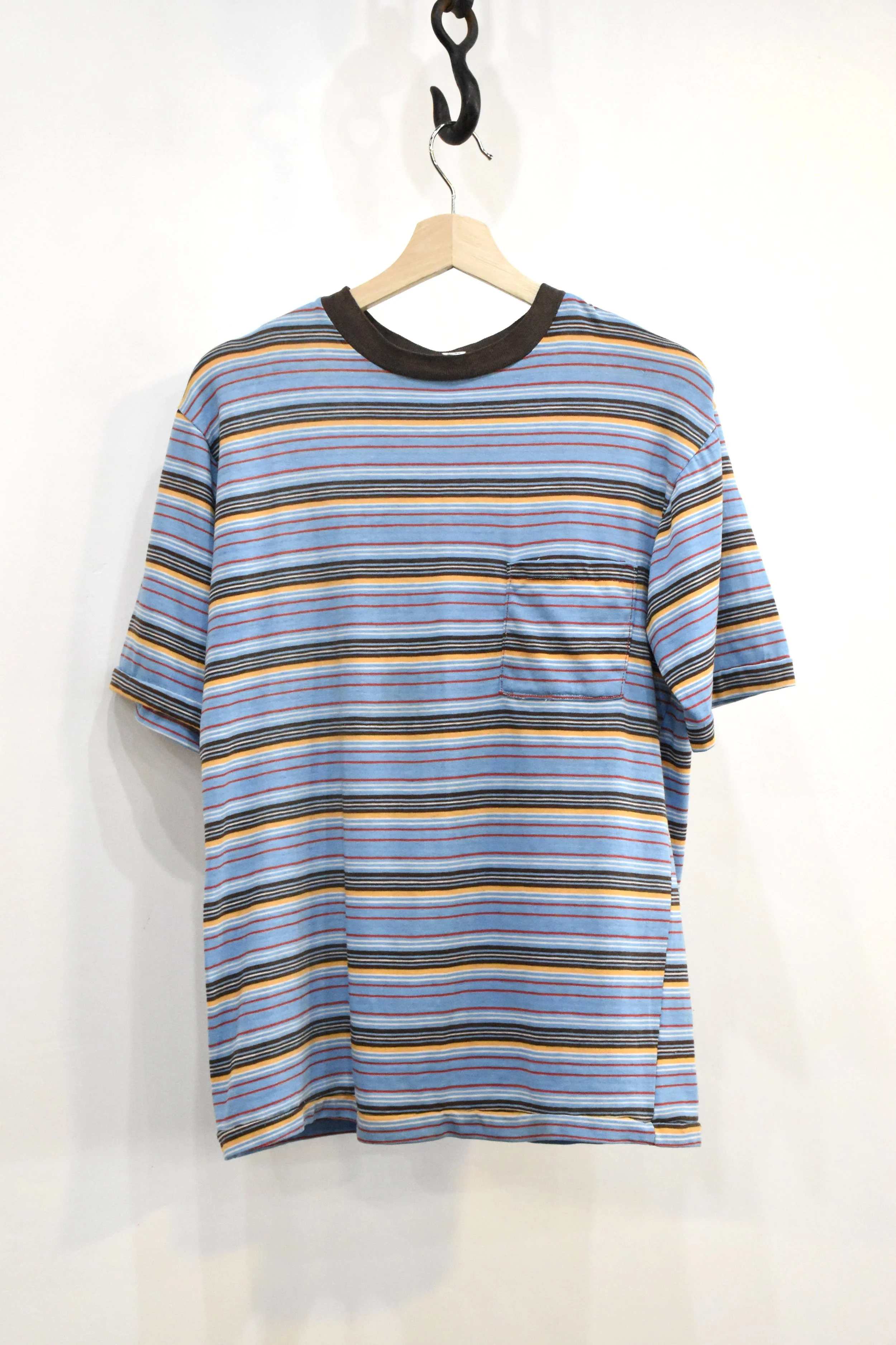 Single Stitch Pocket Tee