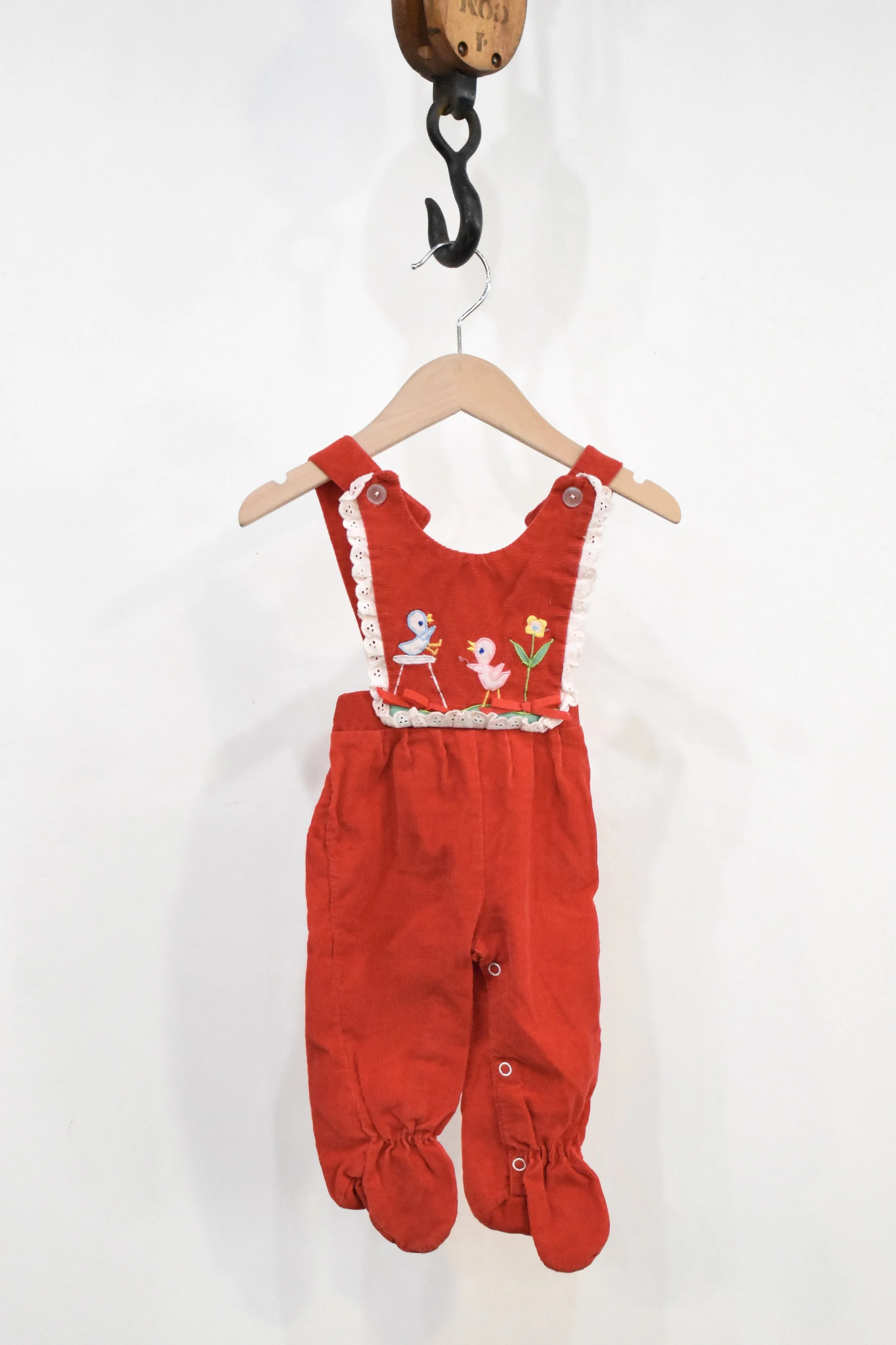 Corduroy Birdie Overall
