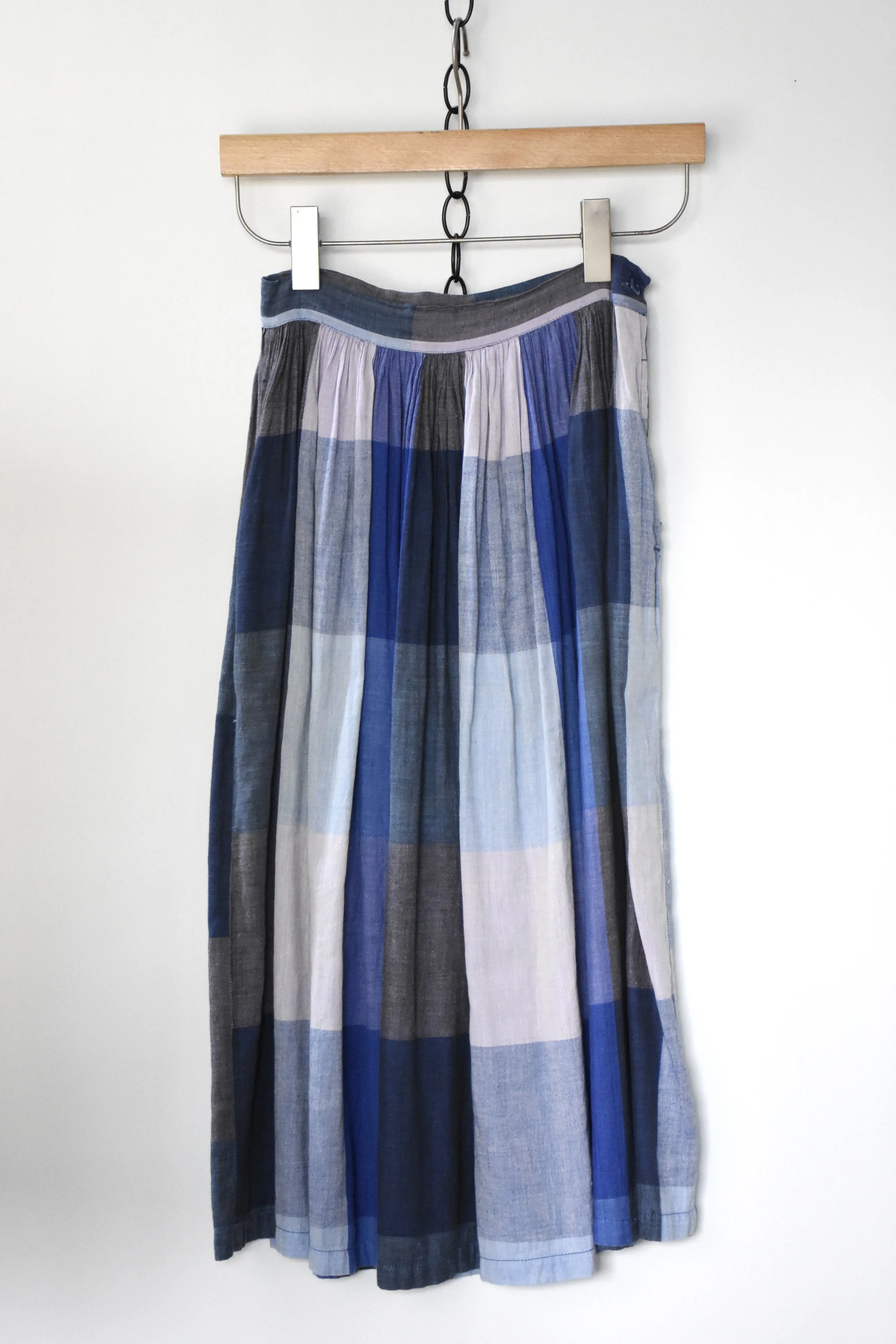 Pinky Plaid Skirt