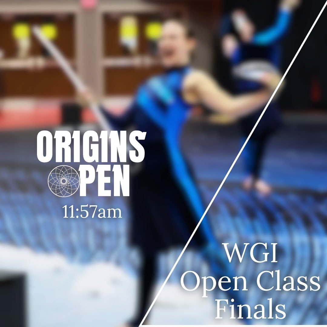 Last time best time ➡️ Catch Origins Open at WGI Open Class Finals at 11:57am! 🪶✨

@wgisportofthearts @wgisportofthearts #wgi2024