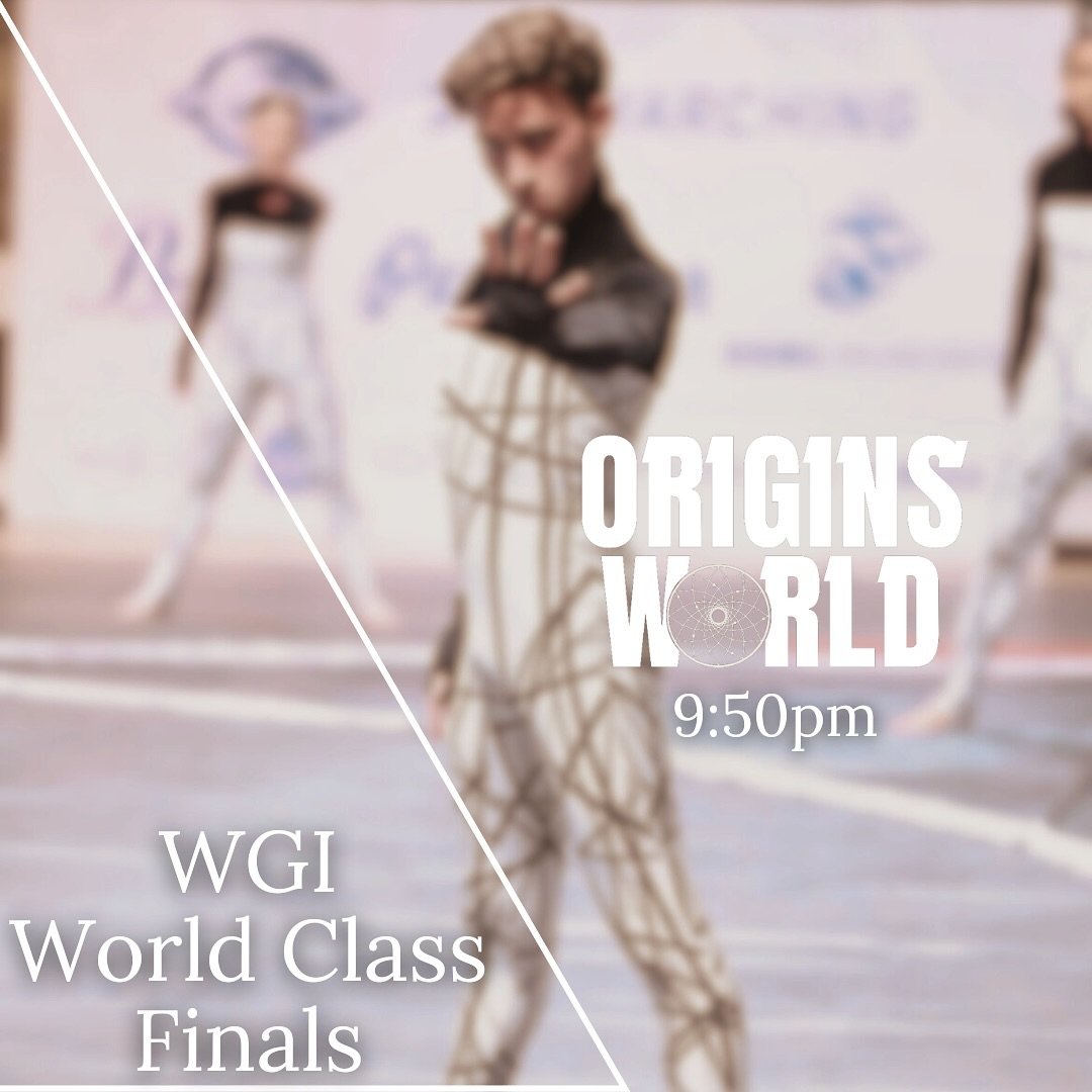 Last time best time ➡️ Catch Origins World at WGI World Class Finals at 9:50pm! ⛓️💥

@wgisportofthearts @wgisportofthearts #wgi2024