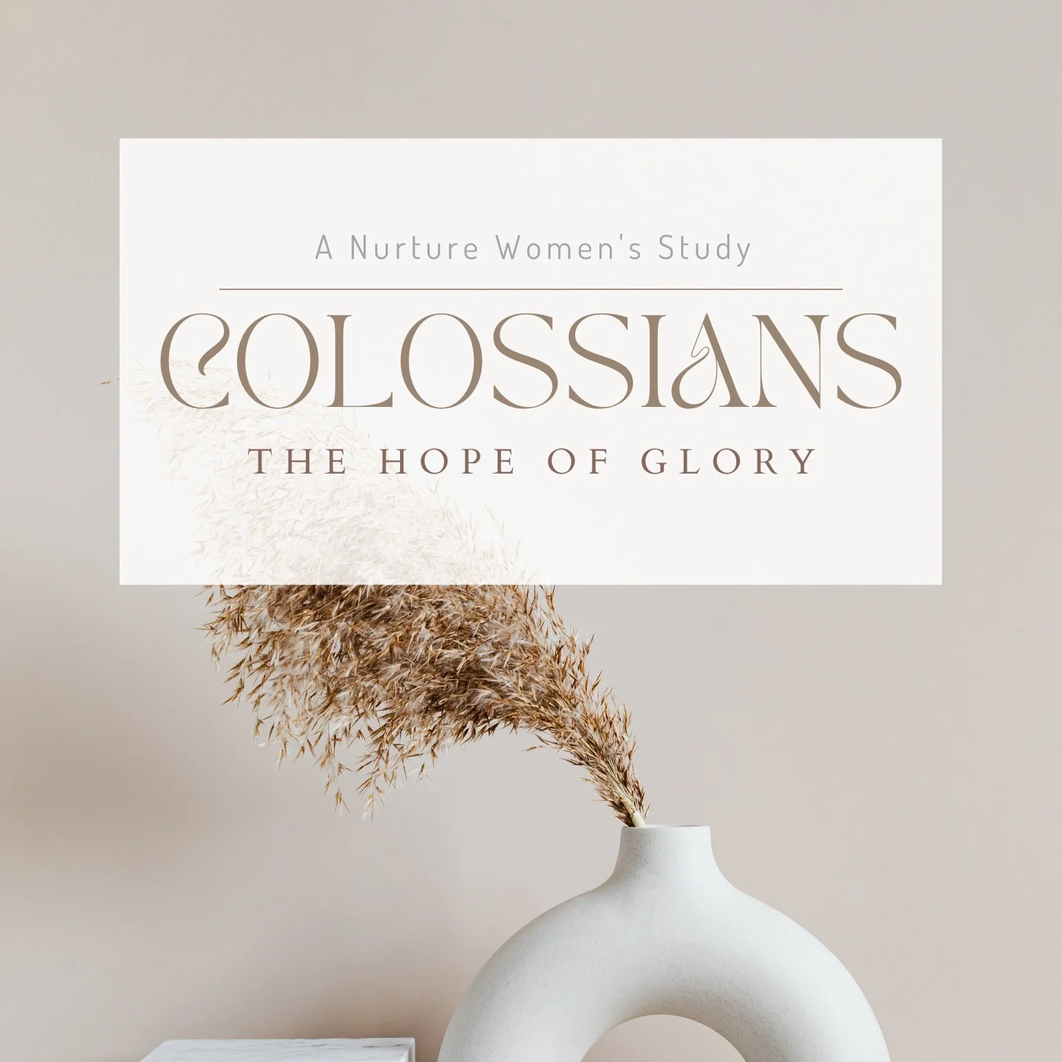 Nurture - Colossians Study MARCH 30, 2023 | Lisa Brizuela