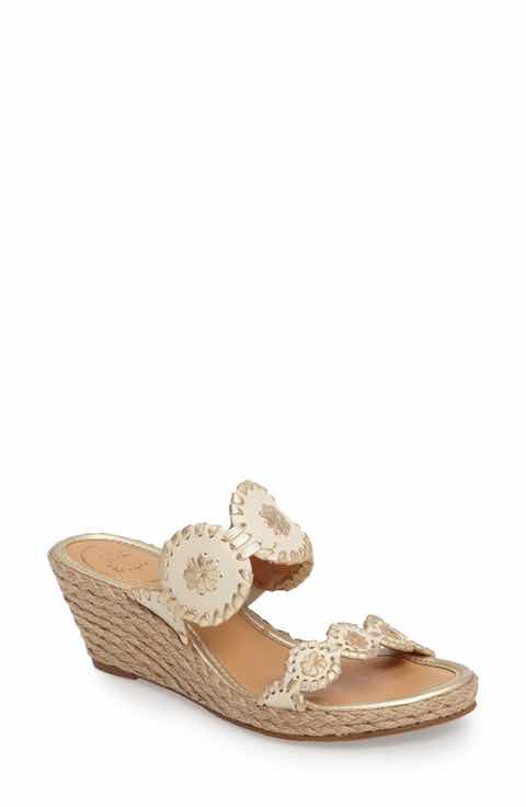 Jack Rogers Shelby Whipstitched Wedge