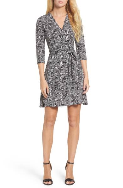 Leota printed wrap dress from Nordstrom