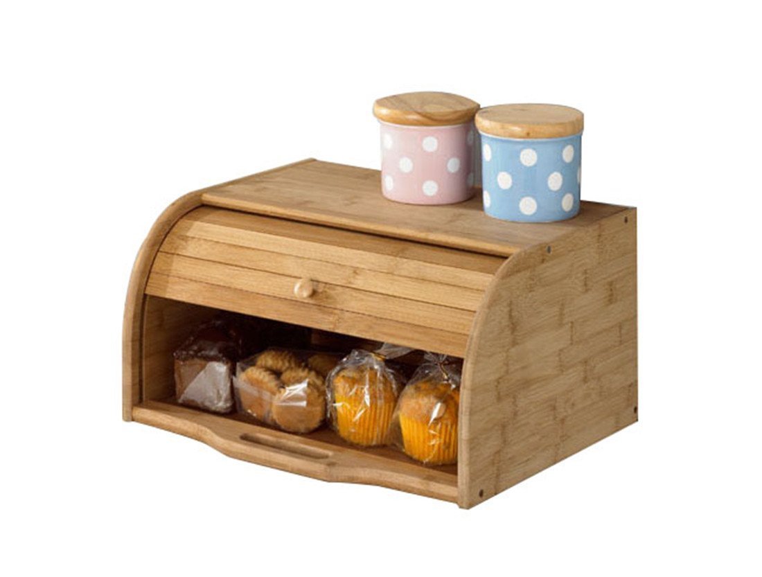 Classic Wooden Breadbox
