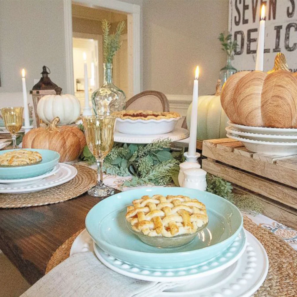 Easy to Make Thanksgiving Tablescapes on ABC