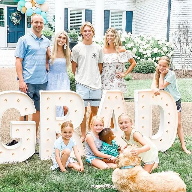 Never break the will of a strong willed child.... .
.

While I'm in Atlanta with our boys, my husband is back in Nashville with the girls... baking, creating carnivals in the yard and struggling to maintain peace in a home full of strong personalities. Although all of our children have their moments, Maggie, our spirited red head, the middle of seven children, seems to struggle the most. She's the child who has to reopen the car door when I shut it, just so she can do it and the one who insists on her own baking station in a family cooking activity. With those powerful independent moments of frustration, she also has powerful moments of compassion and empathy. She's the only child to comfort her little brother in time out, the child who cried when her butterfly didn't survive and the one who read to an orphaned deer that we rescued. Strong willed children can be exhausting but those strong emotions tend to produce leaders, children who don't succumb to peer pressure and people that stand up for themselves and others. .
.

As a mother with a Masters in Education and Behavioral Disorders, here are my three biggest tips for raising strong willed children and what I call a "parenting shift." .
.

1️⃣ Offer choices. Instead of "Put on your shoes," try "Do you want to wear your red or green shoes today?" Clothing is always a battle with strong willed kids. This is not giving up control; it's using a smarter strategy. 
2️⃣ Use positive reinforcement.  Instead of "Pick up all of your toys NOW" try "I love it when you're the first one to put your toys in the basket. Can you show your sisters how to do it?" (Dads need more help with this one.) 3️⃣ Strong willed kids thrive on emotion... so you have to remain calm. The more you react, the more they will. If it's a real struggle, I may walk away and say very calmly, "I hate that you're not going to be able to swim today and wanted you to make a better choice." Typically, kids will regroup on their own. .
.

I've spoken about this before and the feedback in just creating choices was huge for families. I have a few more parenting tips in my parenting highlight 💗 #momofseven #parentingtips