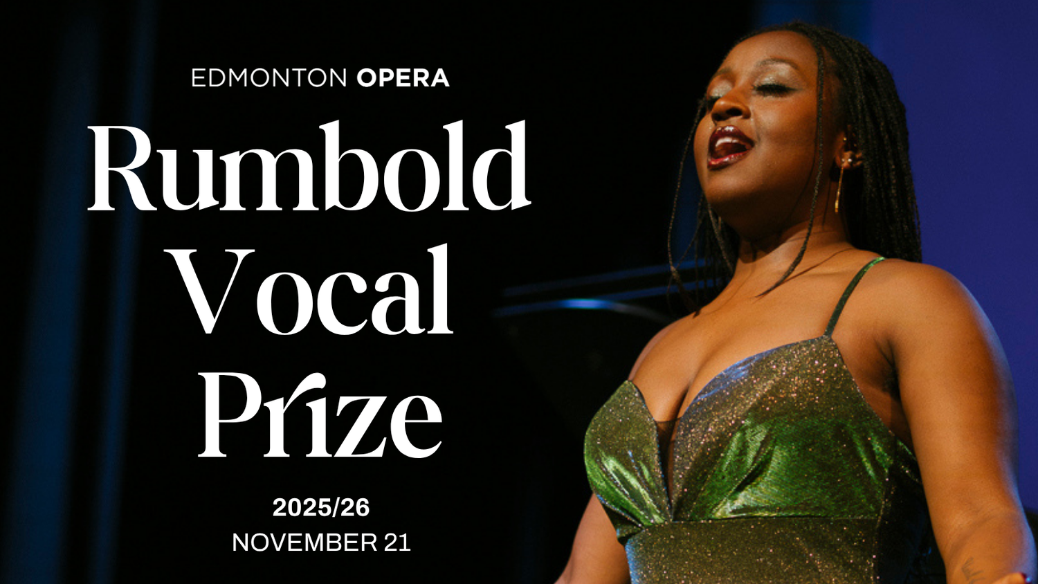 Rumbold Vocal Prize — Edmonton Opera