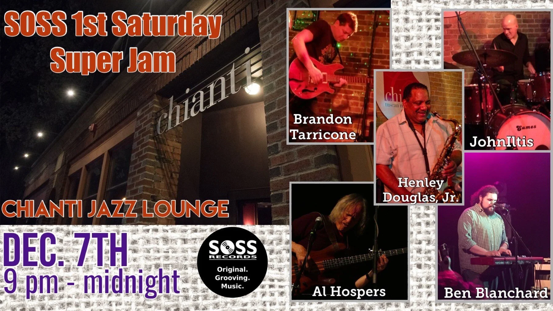 SOSS 1st Saturday Super Jam
