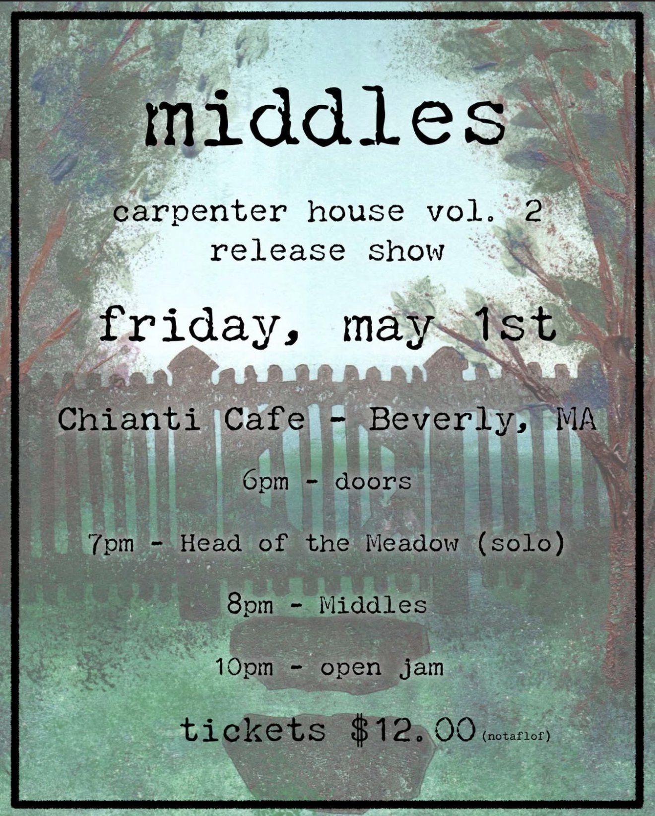 Middles: Carpenter House vol. 2 Release Show