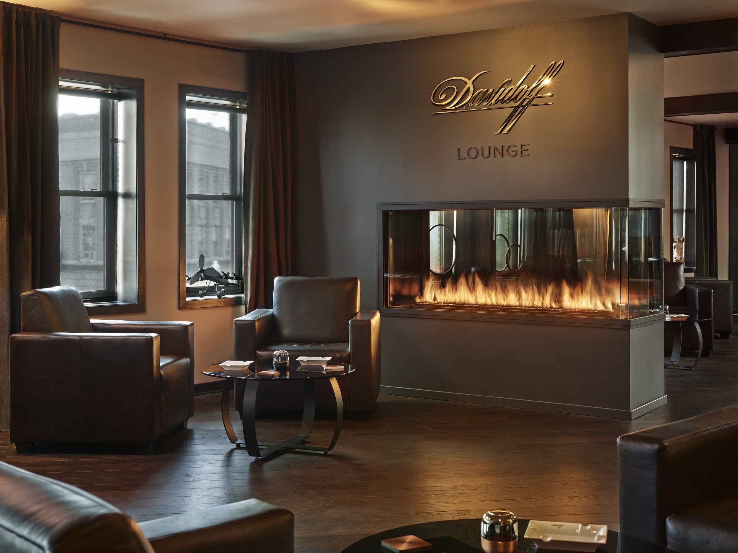 Cigar Lounge - Davidoff Lounge at The Tobacco Shop of Ridgewood