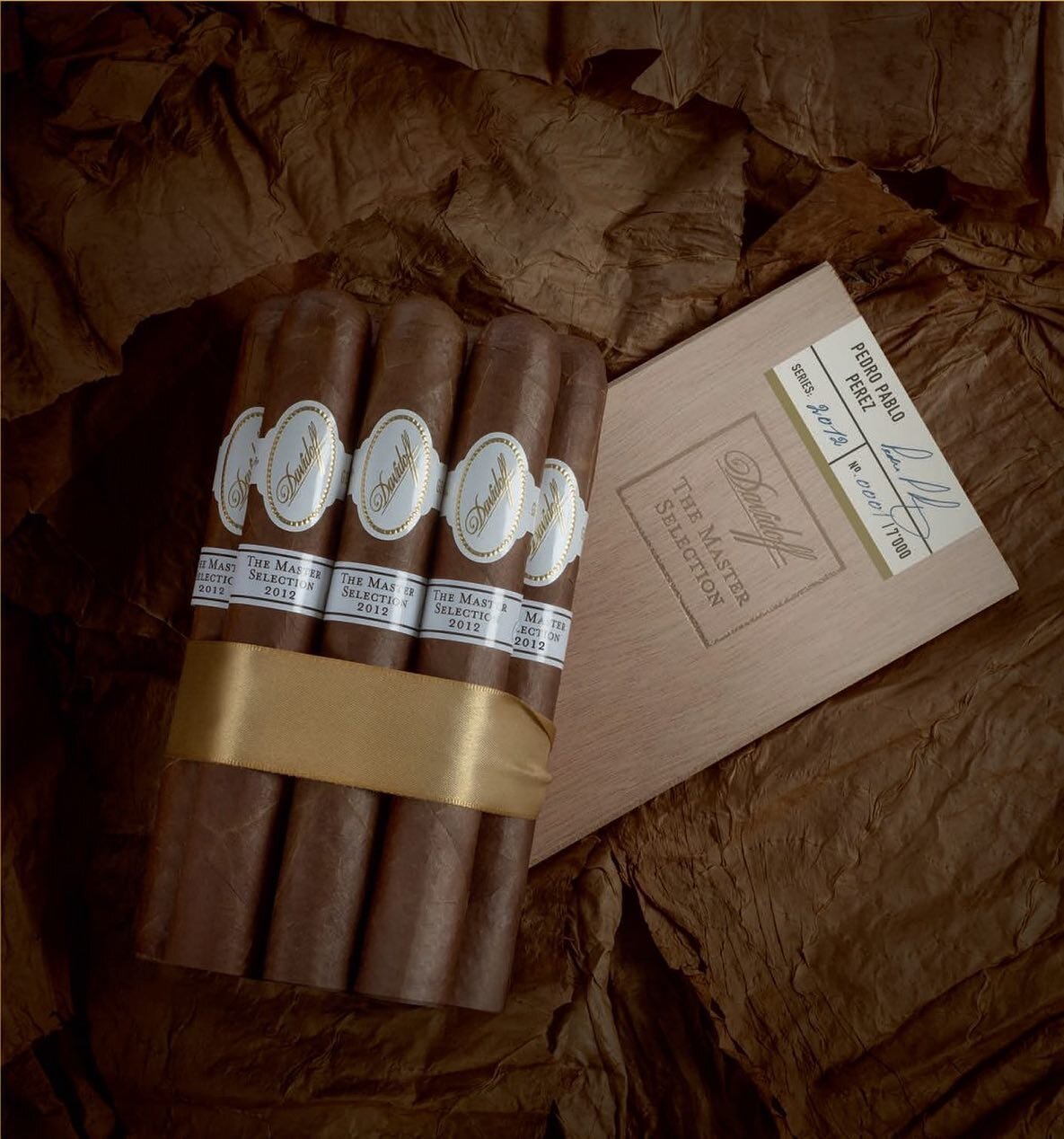 Coming soon!! Davidoff Master Selection 2012.

Created as a blend for Davidoff Master Blenders to enjoy themselves in 2012, these cigars were rolled 2 years ago and have been aging under careful supervision ever since. 

Every year Davidoff&rsquo;s h