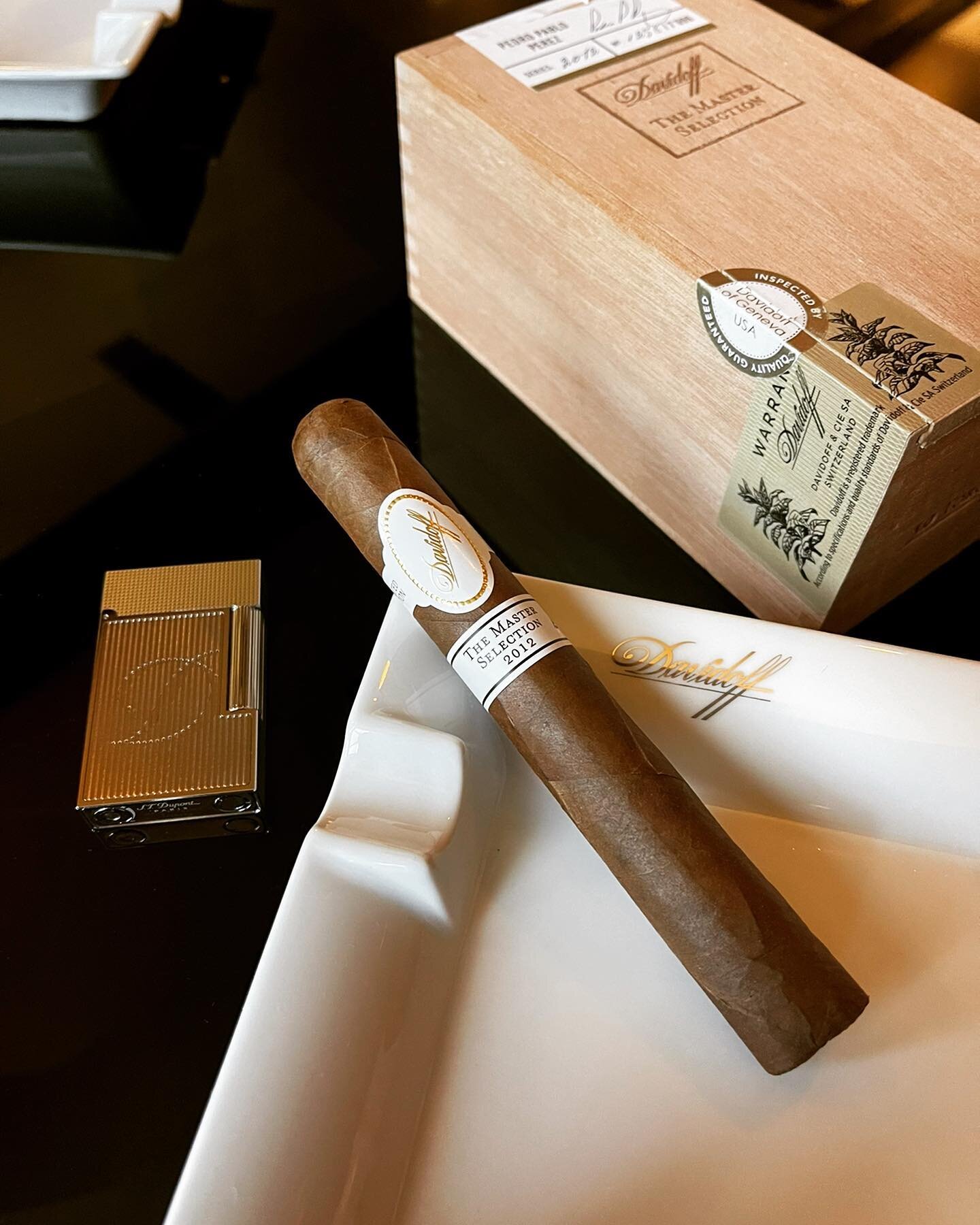 Davidoff Master Selection 2012 Available Now! @tobaccoshop_nj. A true masterpiece&hellip; this rare cigar stimulates the senses and fills time beautifully with medium intensity and deeply complex flavors. Extremely Limited! The perfect cigar for this