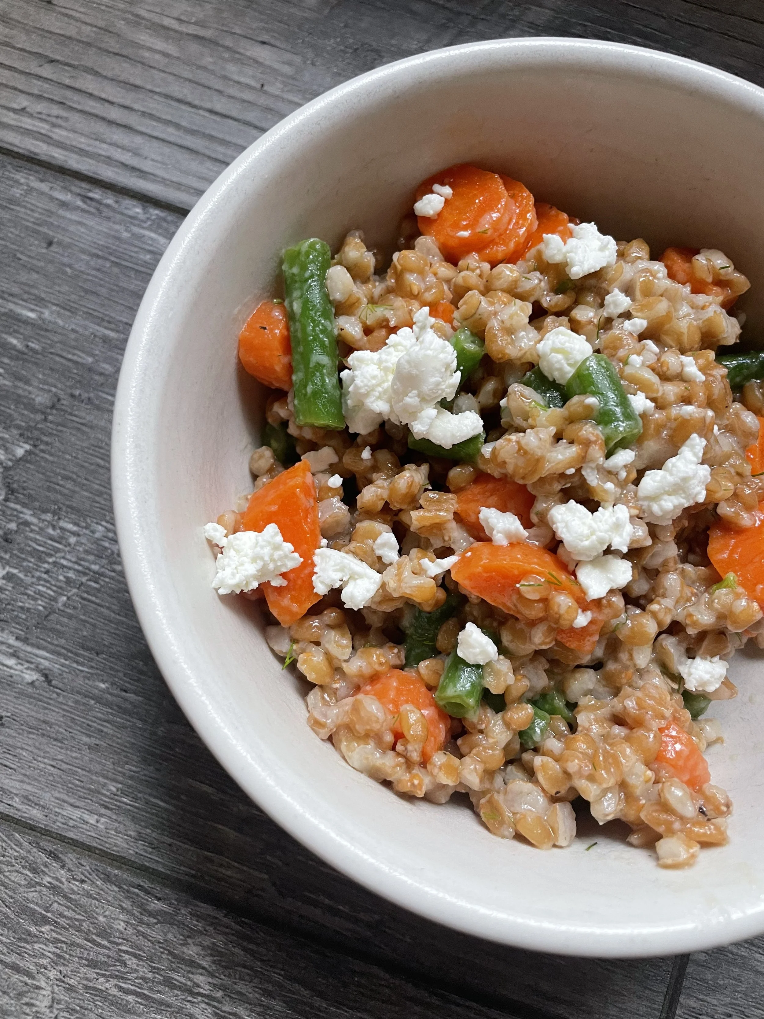 Farro Vegetable Salad