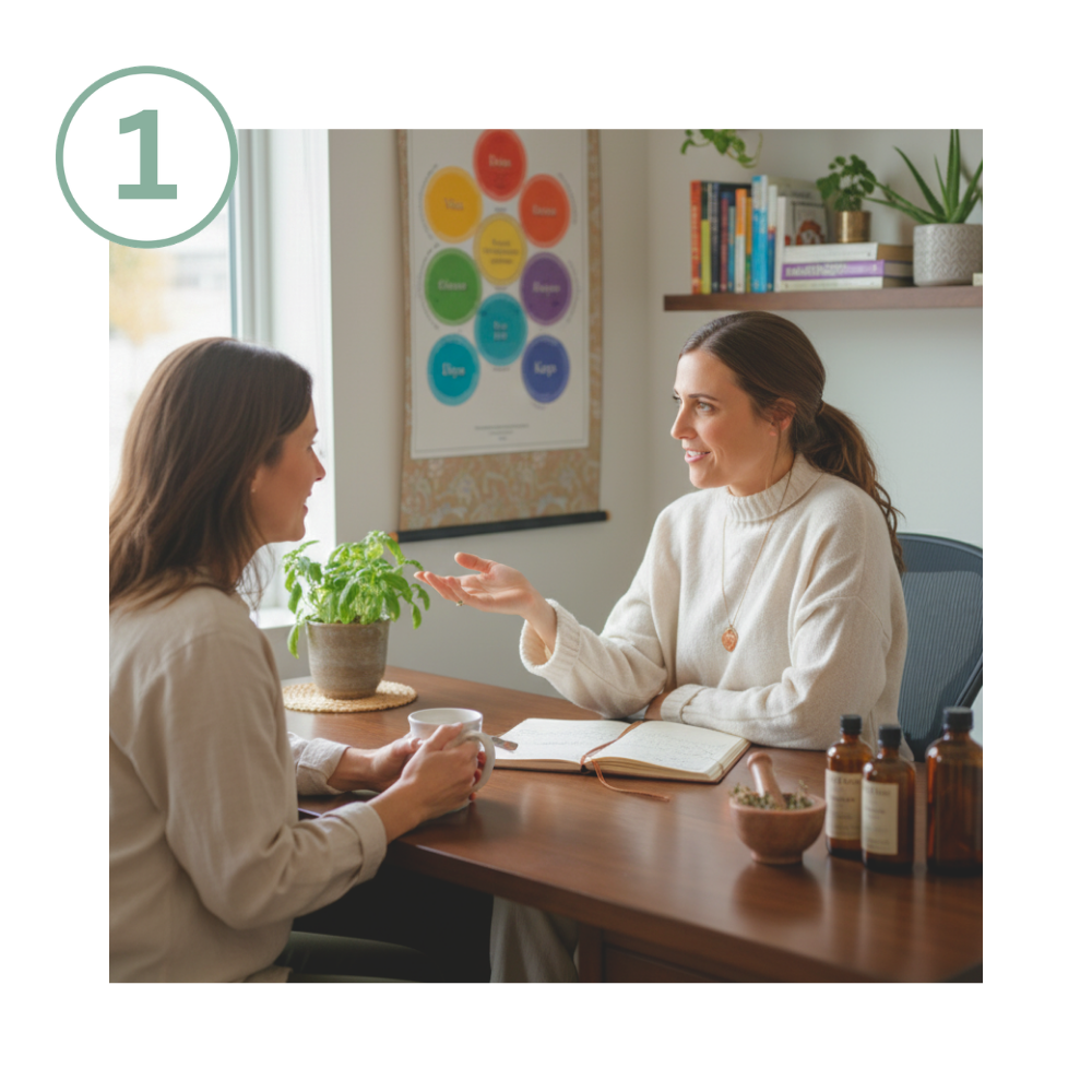 Ayurvedic wellness consultation with Madison Waggoner