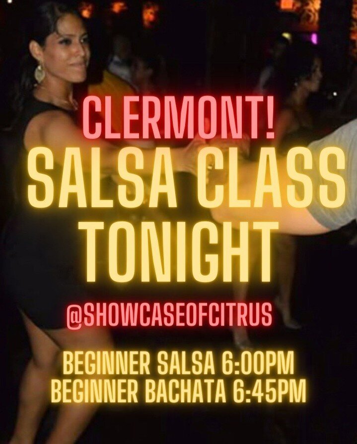 Hello friends! We are excited to invite you to our weekly salsa and bachata lessons at The Showcase of Citrus in Clermont, FL. Join us tonight and every Thursday for a fun and energetic night of dancing.

Our instructors, Viviana and Mitchell Herrera