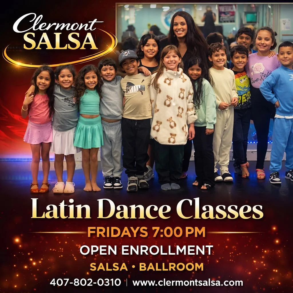 💃 Kids Latin Dance Classes &mdash; Now Enrolling! 🕺

Give your child confidence, coordination, and a skill they&rsquo;ll carry for life.

With 20+ years of professional dance instruction, we teach real partner dancing through Salsa &amp; Ballroom f