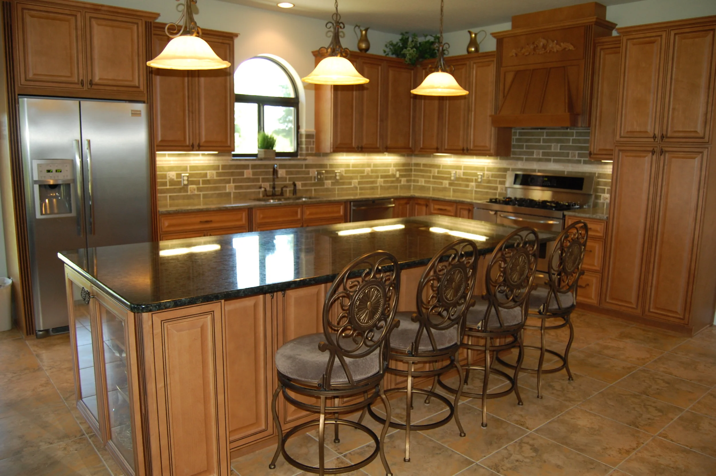  Kitchen is open to the home. &nbsp;Owners love to entertain, this flow was essential. Photo 2010. 