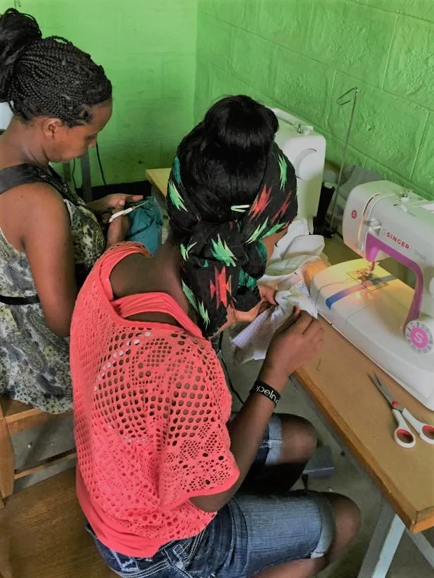Hawi and Friwot Sewing