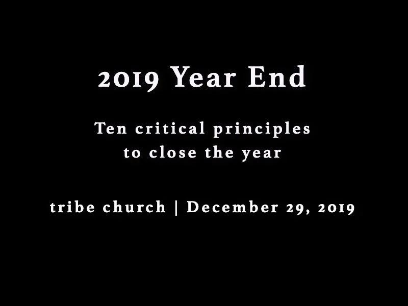 2019 Year End