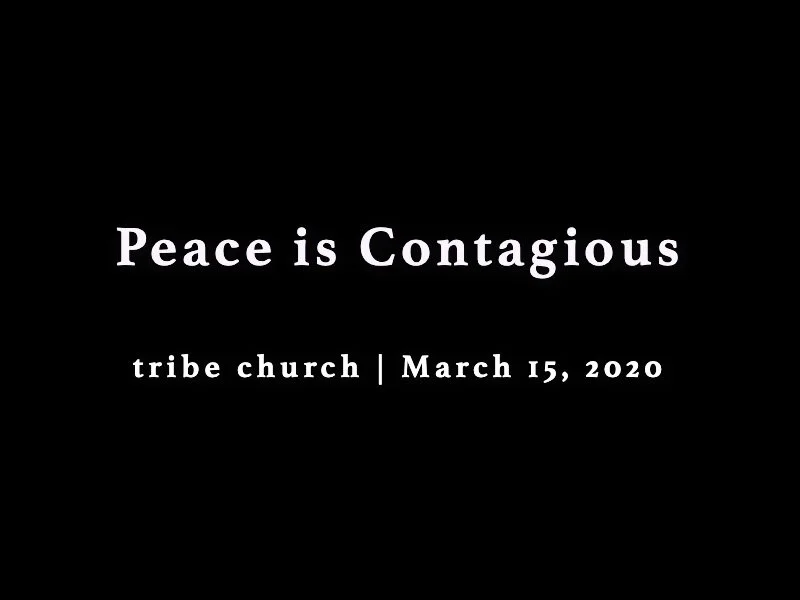 Peace Is Contagious