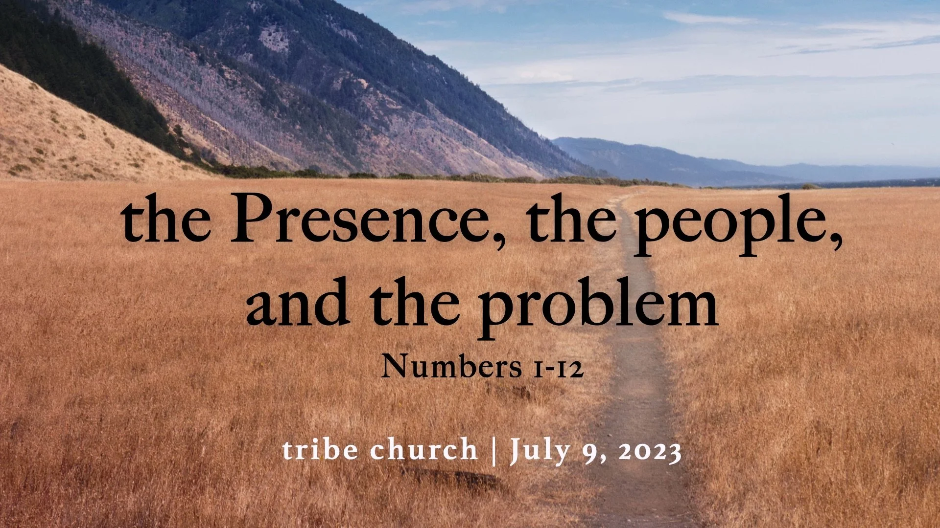 The Presence, The People, and The Problem (Part I)