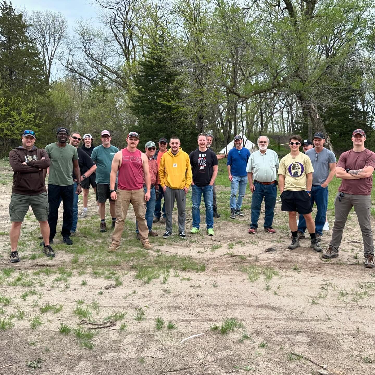 Tribe men had a great time at the Annual Men&rsquo;s Spring Retreat today! They threw axes, played games, heard an inspiring word from Bob Ireland, and connected with each other. 🪓 

To wrap up the day, they headed back to Tribe and set up a basketb
