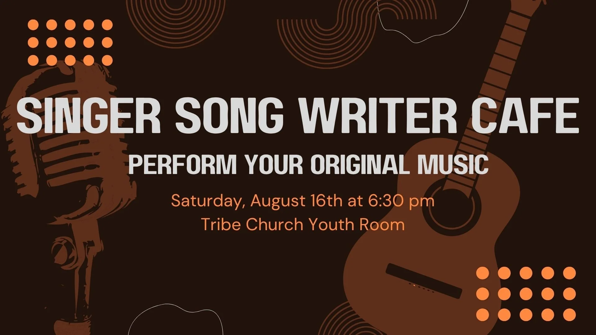 Singer Song Writer Cafe