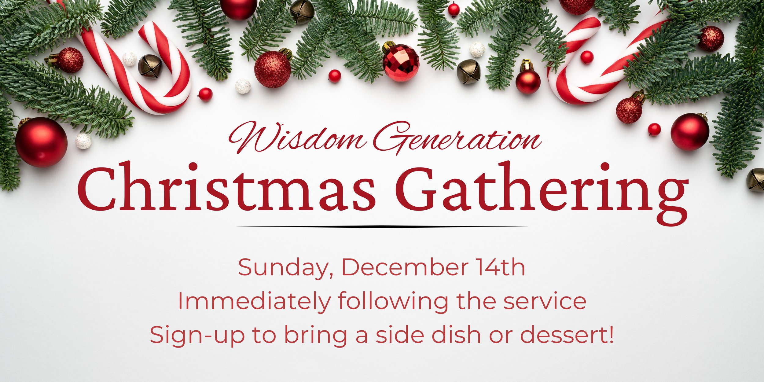 Wisdom Generation Christmas Gathering