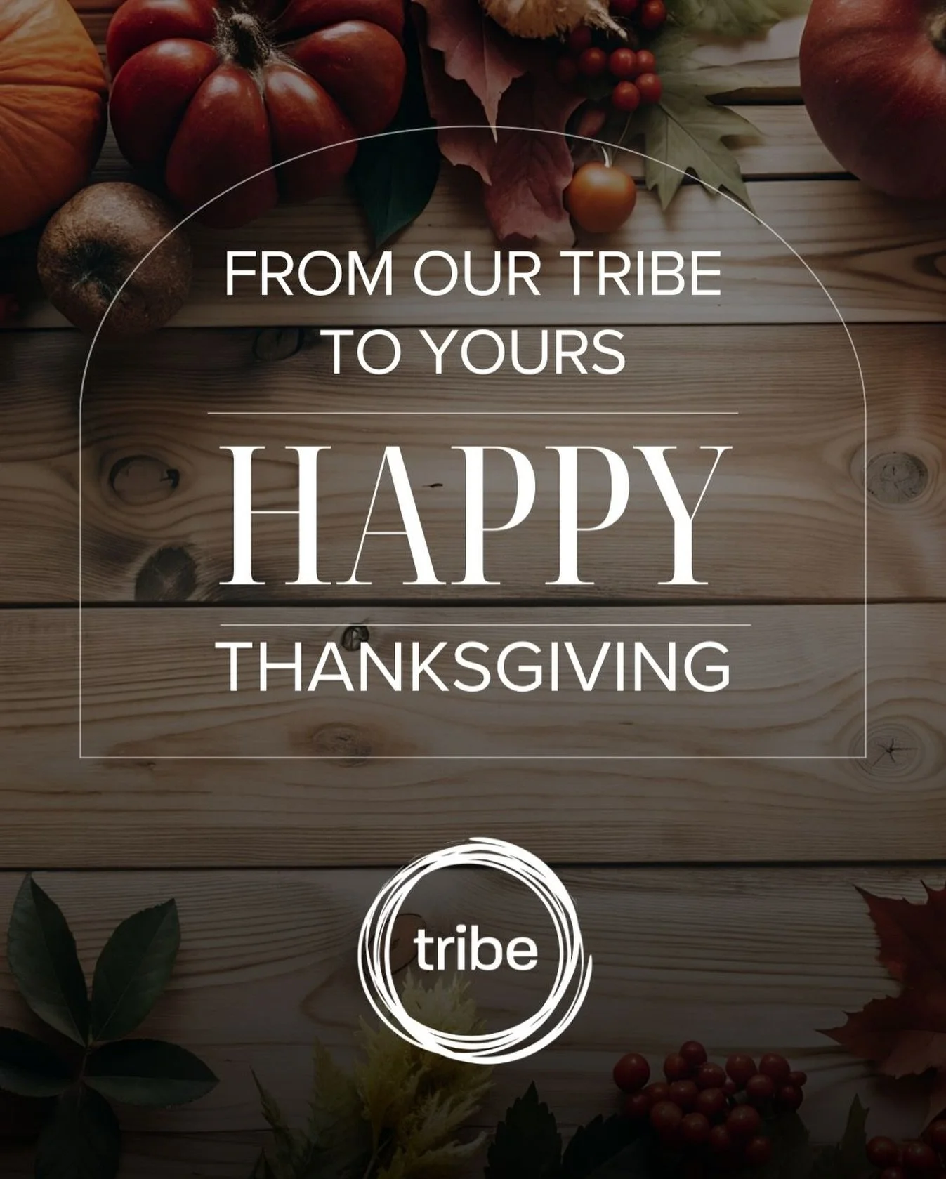 Happy Thanksgiving from our Tribe to yours! We&rsquo;re grateful for every person who calls this community home. May your day be filled with joy, peace, and the goodness of God. 🧡🍂

#TribeChurch #HappyThanksgiving #GratefulHeart #ThankfulForCommuni