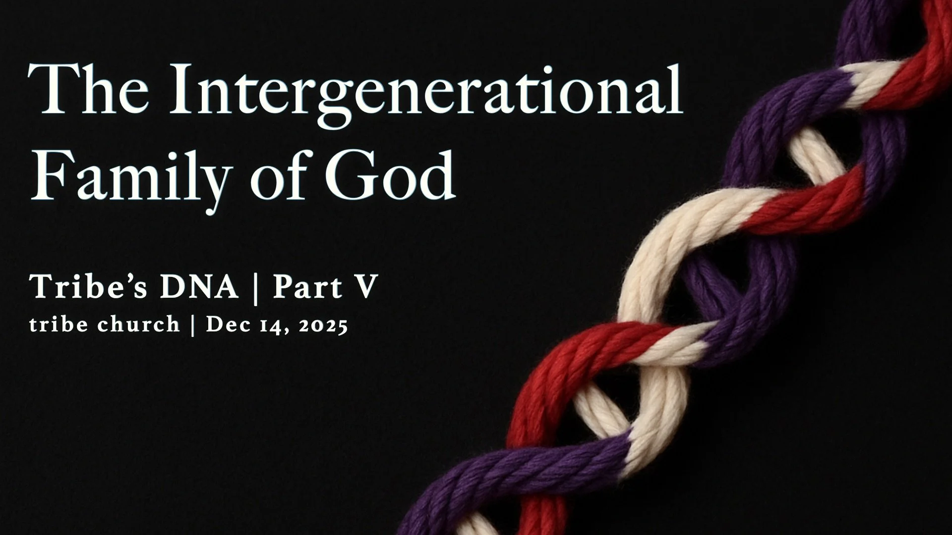 The Intergenerational Family of God