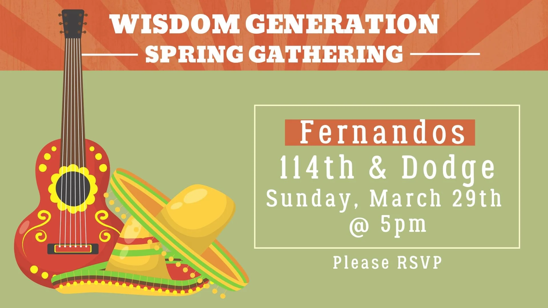 Wisdom Generation Dinner