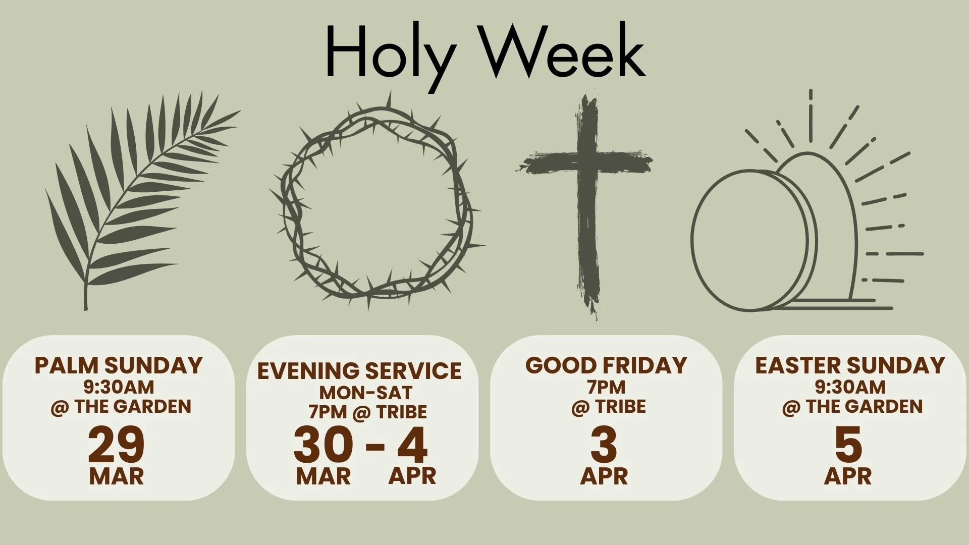 Holy Week