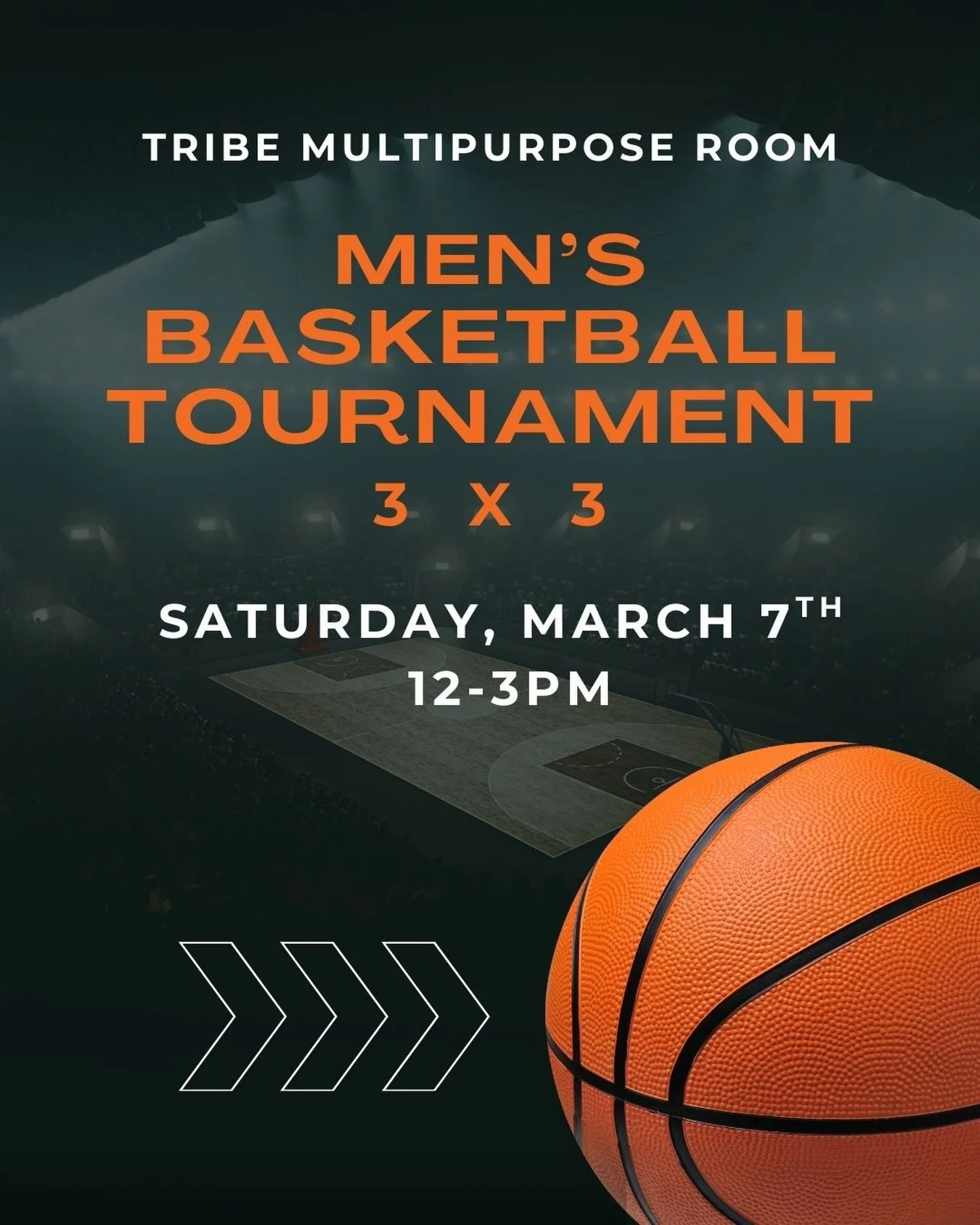 🏀 Game Time at Tribe! Come Cheer Them On! 🏀 This Saturday our guys are hitting the court for the Tribe 3x3 Basketball Tournament &mdash; and we want the whole Tribe family there to bring the energy!

Come hang out, cheer loud, and support the men o