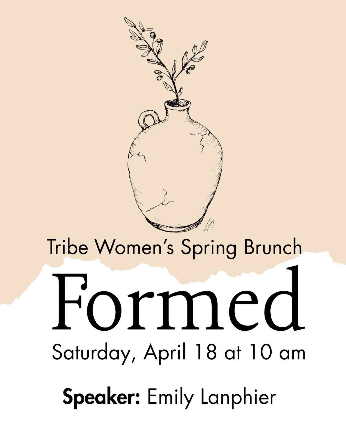 🌸 LAST CHANCE TO SIGN UP! Women&rsquo;s Spring Brunch is THIS SATURDAY! 🌸 Join us for a delicious brunch, meaningful conversation, and an inspiring message from Emily Lanphier.

Theme: Formed - God is shaping every part of our story&hellip;through 