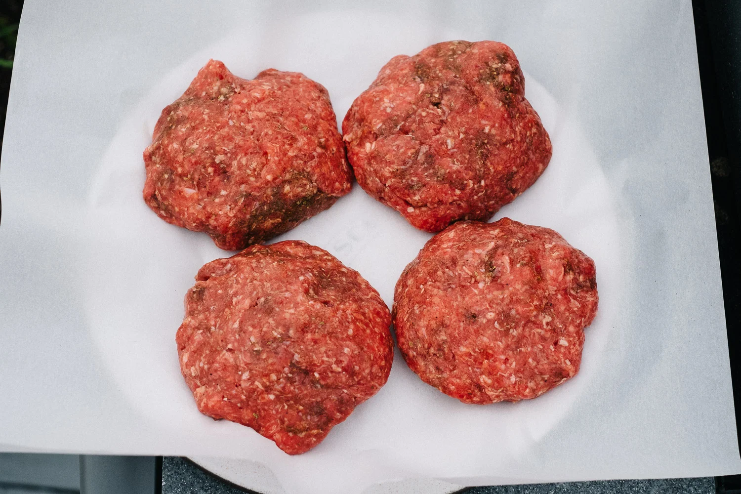 1/2 teaspoons ground cumin 1/2 teaspoons dried oregano 1/2 teaspoons garlic powder 3/4 teaspoon ground coriander 3/4 teaspoon chili powder 3/4 teaspoon sweet paprika 1 teaspoon Liquid Smoke 1 egg black pepper salt