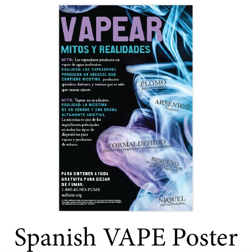 Spanish Vape Poster