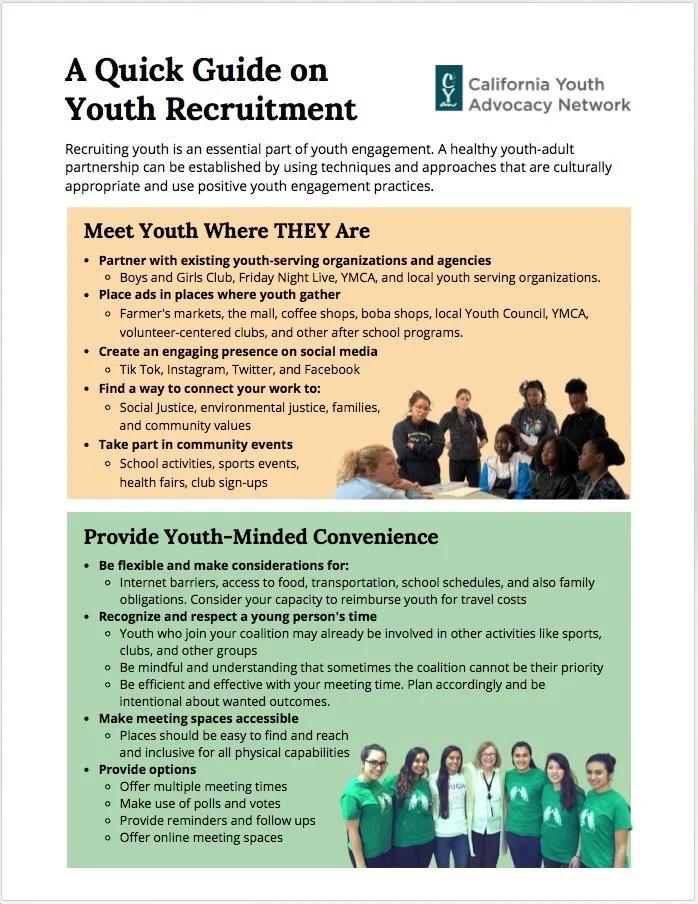 Youth Recruitment Guide