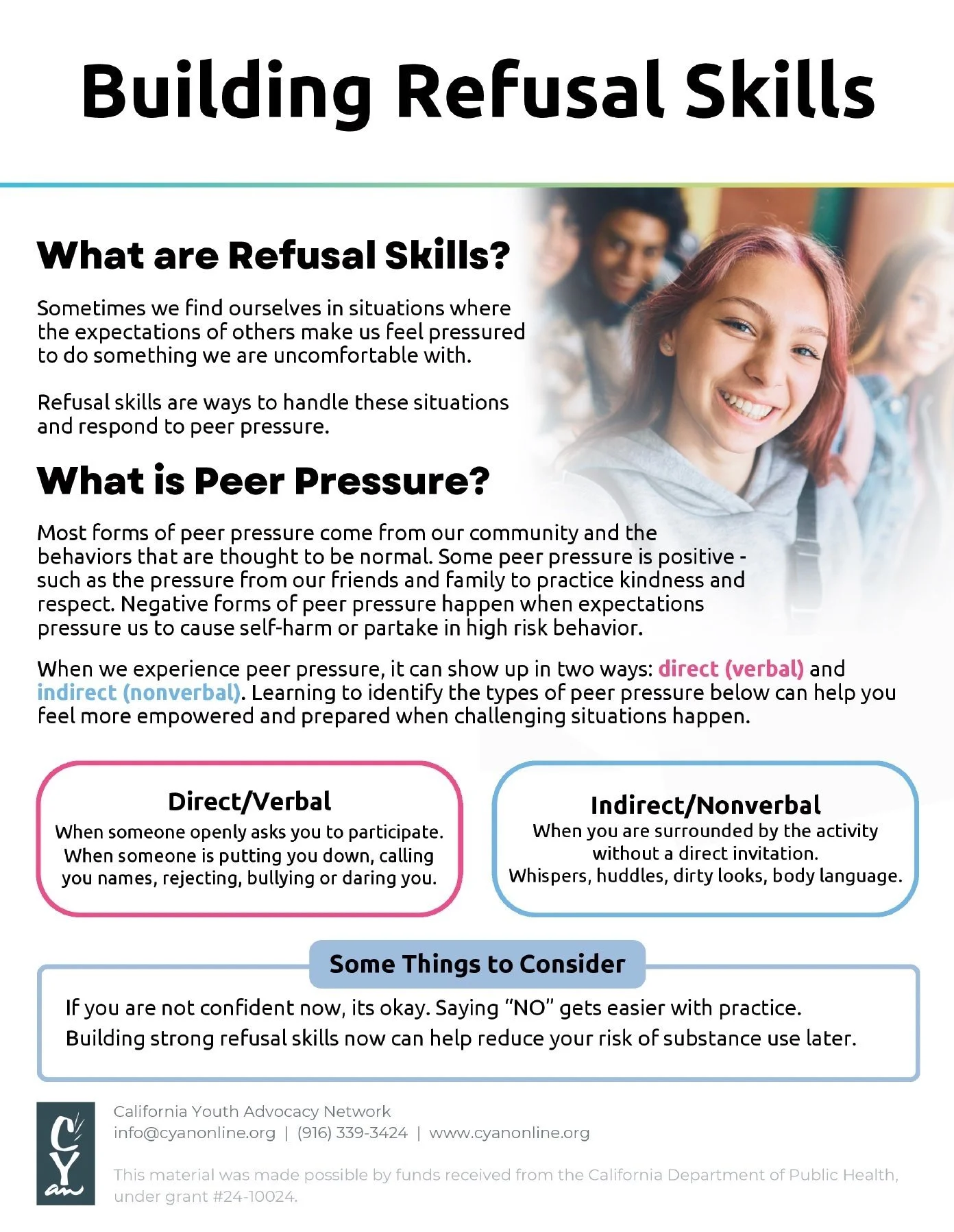 Building Refusal Skills