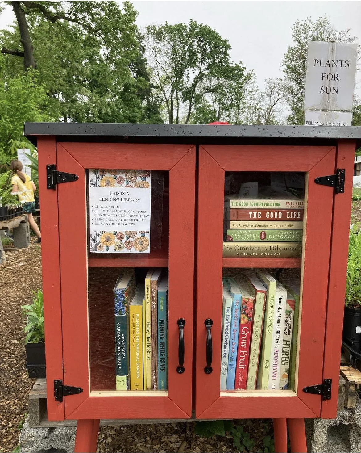 New Lending Library at Germantown Kitchen Garden