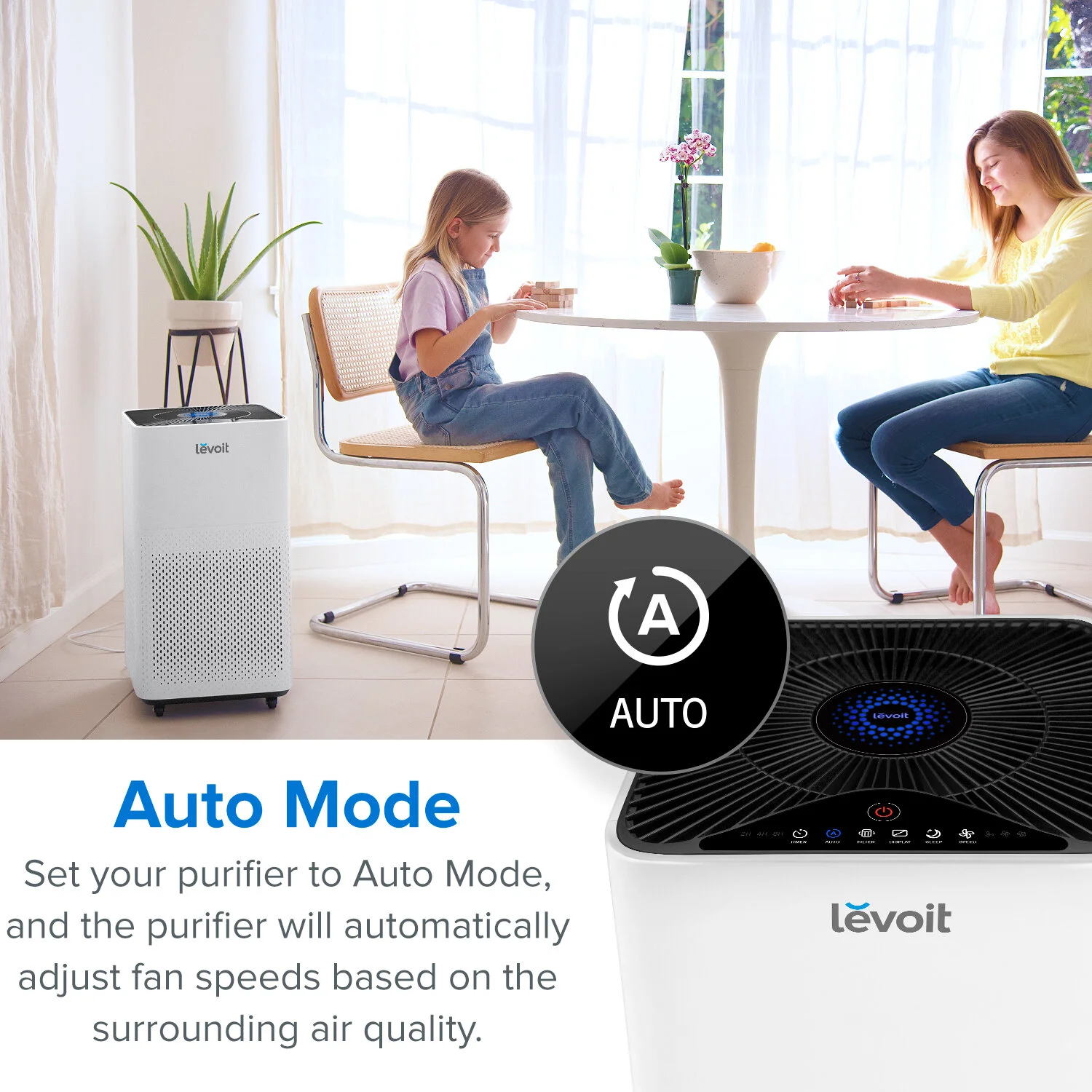 Levoit All Products Levoit Lv H135 Console True Hepa Air Purifier