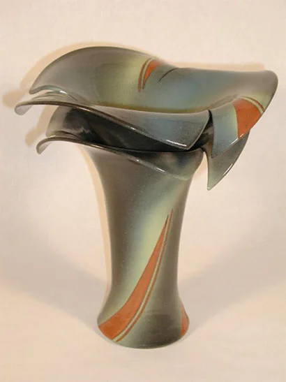 2003 "Cosmic Swanflower" Vase