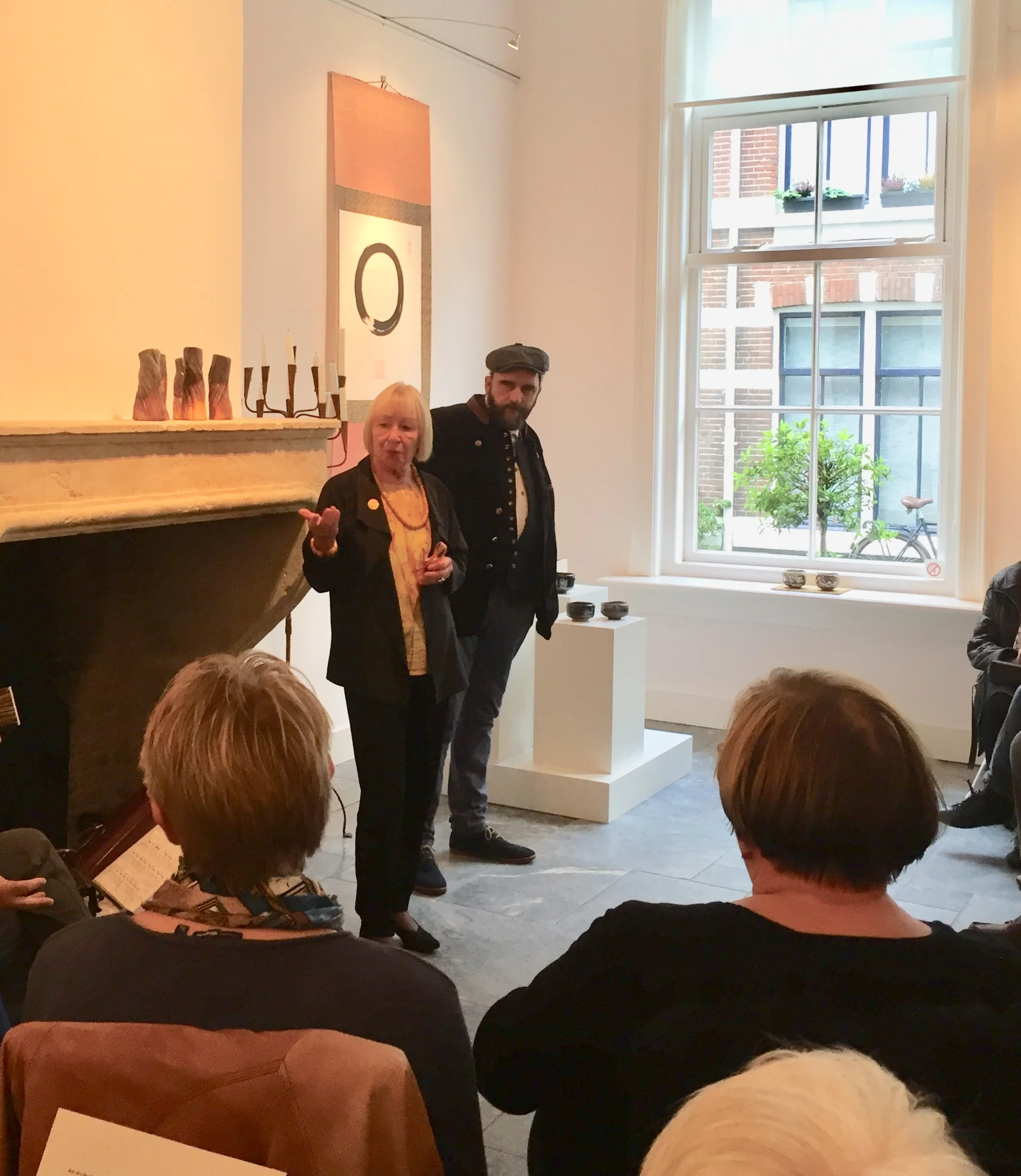 Brigitte Reuter opened the exposition.