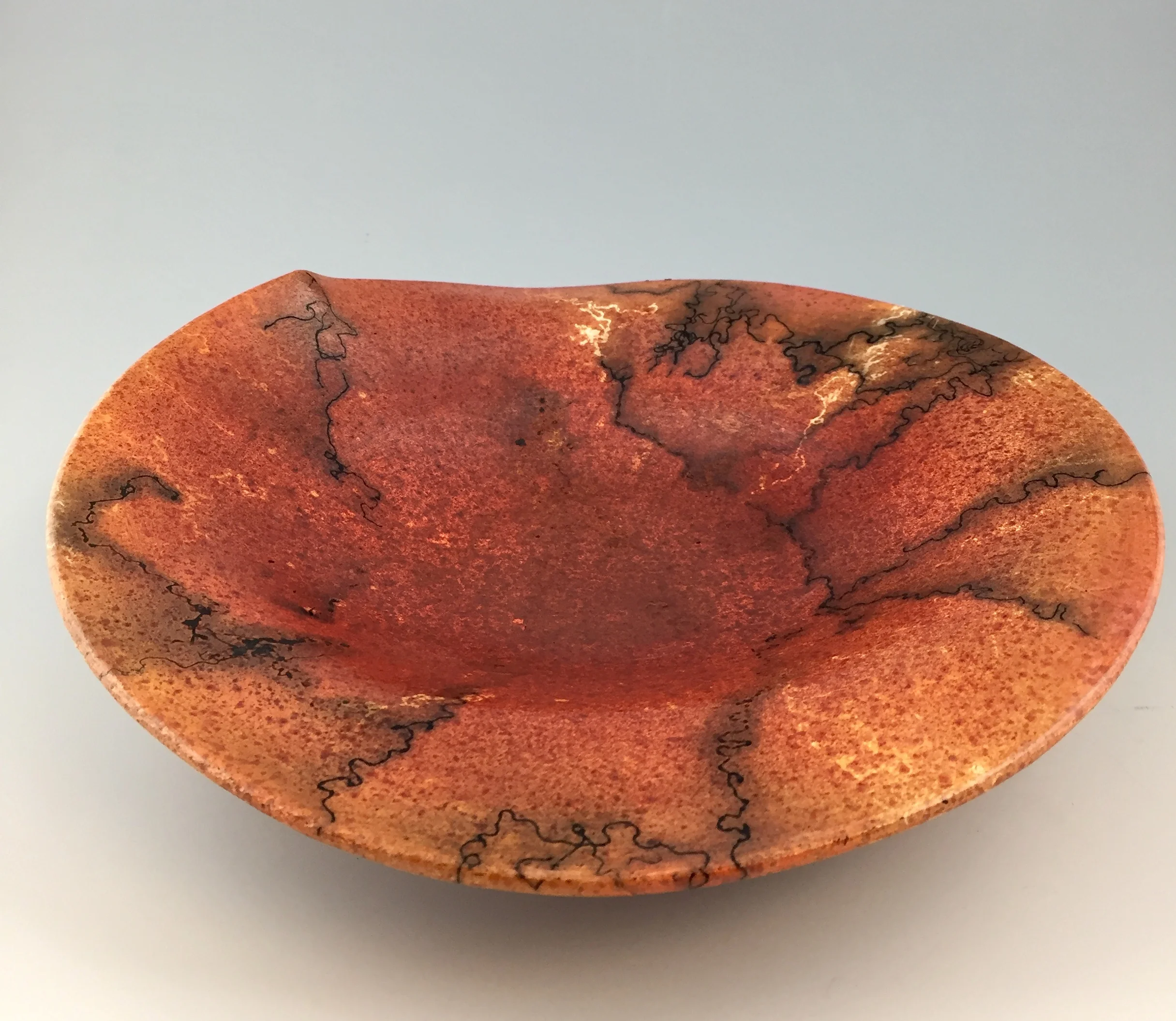 Double Horsehair burnt MARS Plate