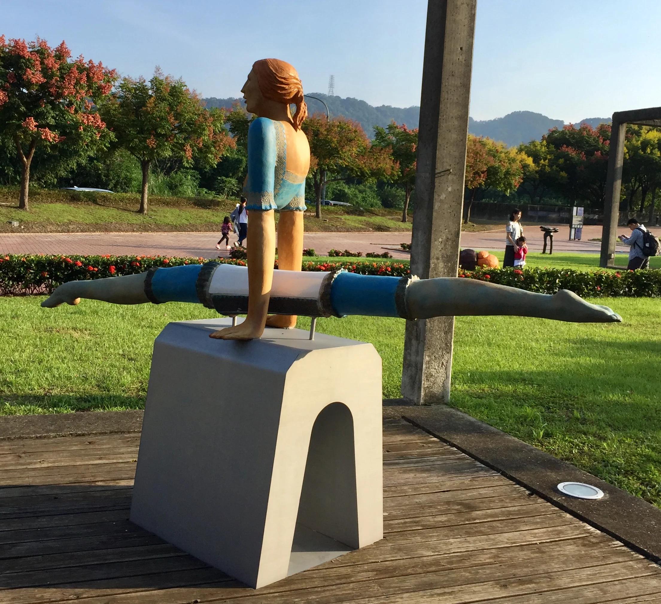 Artwork in Yingge Ceramic Park.