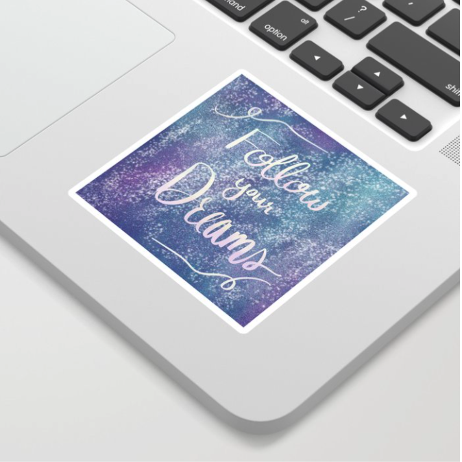 Follow your dreams sticker (Copy)