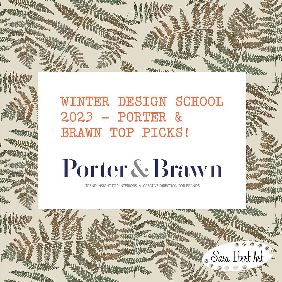 Feeling beyond honored to be featured as a @porter_and_brawn top pick in Make it in Design&rsquo;s recent winter school with my &ldquo;Home Grown&rdquo; design. It&rsquo;s been a joy to see all the beautiful submissions from so many talented artists 