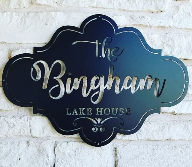 Handcrafted and designed just as you want it. Come check out our metal signs and artwork at www.flashpointsteel.com #madeinusa🇺🇸 #texas🇨🇱 #familyownedbusiness #metalart #art #metalsign #metalsignage #black #cursive #cncart #plasma #metalworking