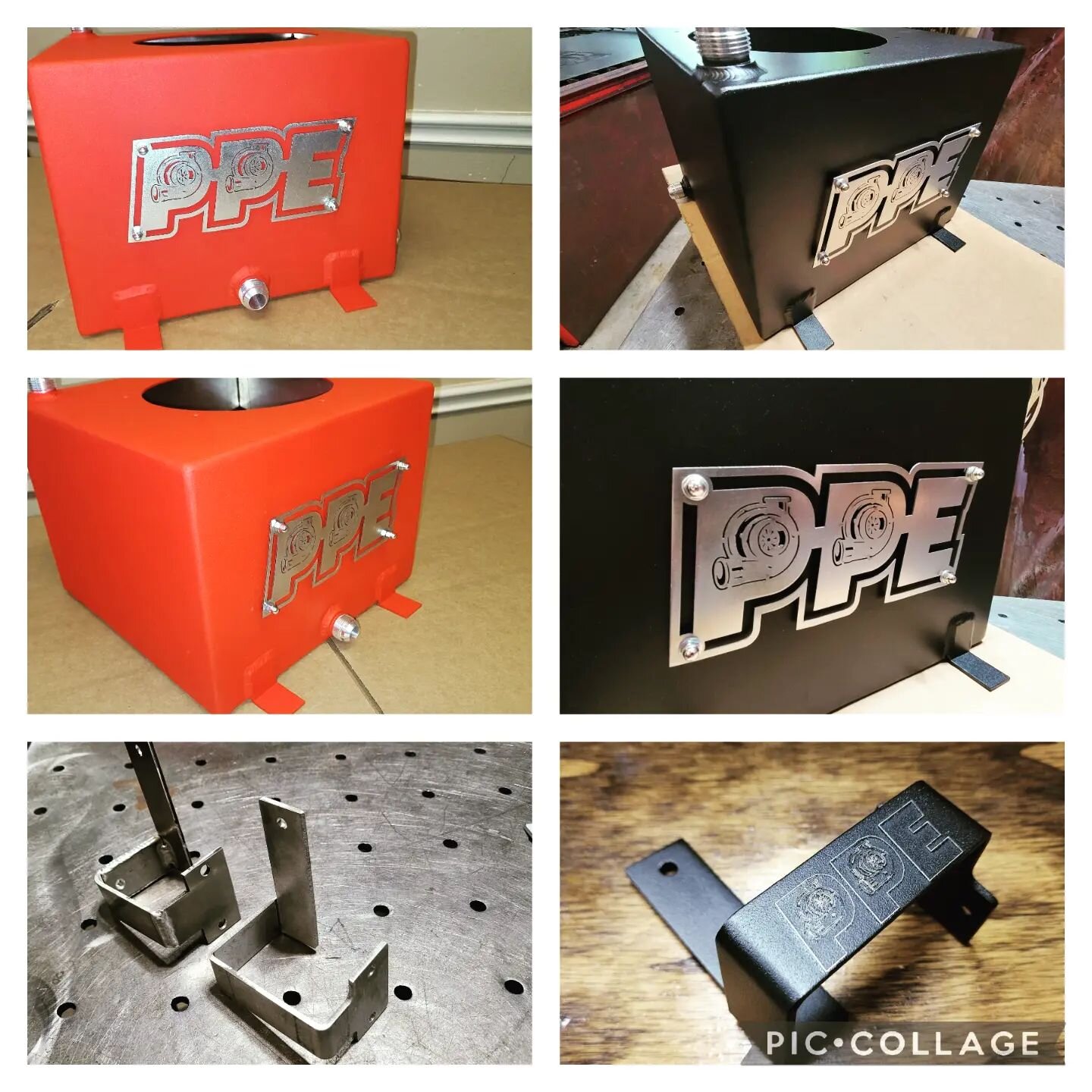 ⚡How about some laser cut, stainless steel branding for your fabricated parts! Definitely the cherry on top on a beautifully crafted part.⚡ Powder coated as well. Thank you @ppe.atx 

#metalwork #cncart #cncsigns #lasercutting #laserengraving #powder