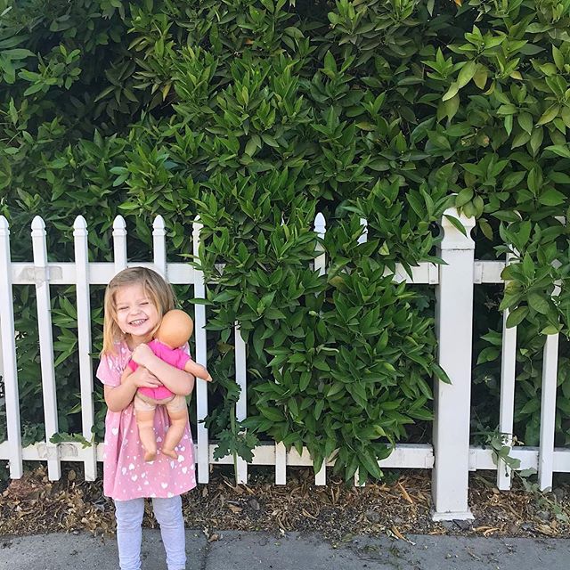 Elle girl. The one who makes us stop and wave at every school bus that drives by, screams &ldquo;MAILMAN!!&rdquo; every time we see a usps truck, and has us all wave to airplanes in the sky while screaming &ldquo;hiiii grammie!&rdquo; (She thinks @ga
